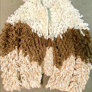 Oversized  cable knit cardigan/ sweater